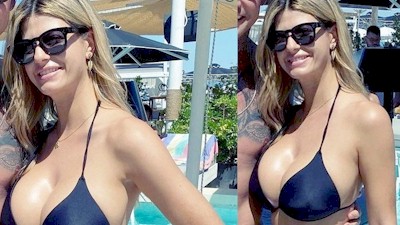 Bella Kazolea huge breasts